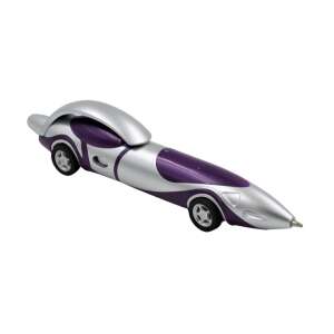 Purple and silver car shaped pen - Pen