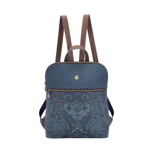 Vorderansicht des Pip Studio Kyoto Festival Denim Blue Rucksacks - Rucksäcke