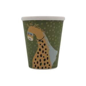 Giraffe Melamin Party Cup 250 ml, disposable cup with giraffe design, perfect for parties and kids - Disposable Cup