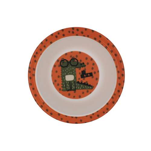 Crocodile patterned party bowl 400 ml, perfect for kids' parties and everyday use