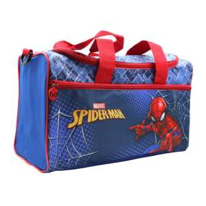 Spiderman licensed sports bag, blue with red accents, featuring Spiderman image, perfect for kids - Perletti