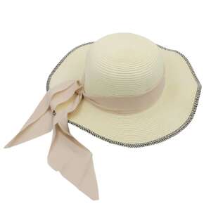 Női szalmakalap masnival, tökéletes nyárra - Női kalap