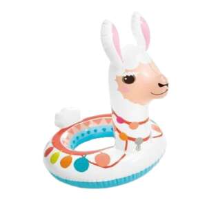Intex inflatable llama ring float for kids, 86x58cm - Kids' Swim Ring