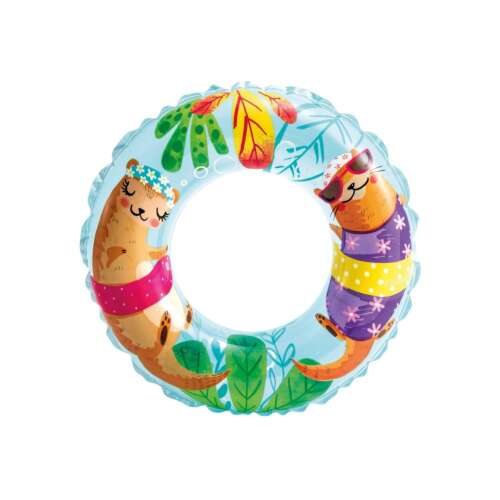 Intex inflatable swimming ring with otter design, 61cm