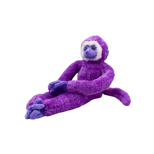 Purple Plush Monkey Toy, 57 cm, soft and cuddly
