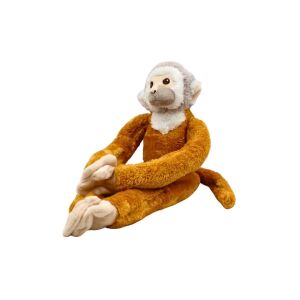 Brown Plush Monkey Toy with Velcro Arms - 57 cm - Nonbrand Plush Toy