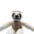 Close-up of a plush Sifaka lemur toy face