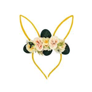 Жълта кърпа Zooky с пуканки