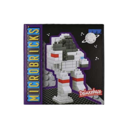 Zestaw do budowania Microbricks Astronaut, 149 elementów, Deluxe base, zbuduj własnego astronautę