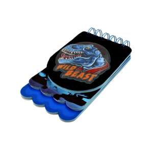 Carnetel 3D T-rex 120 page notebook with a dinosaur design - Office paper product