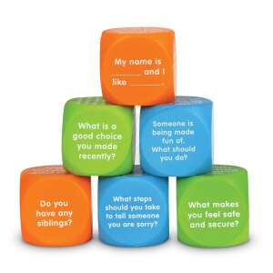 Learning Resources - Beszélgető Kockák - Érzelmek - 6 db