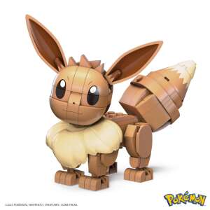 Mega Construx Pokemon Eevee Bausatz, zusammengebaut - Plastikbausteine