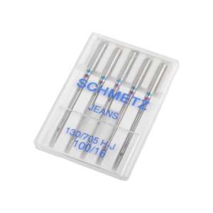 Schmetz Jeans Sewing Machine Needles 100/16, 5 pack - Sewing Machine Accessory