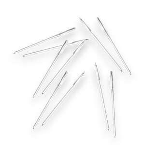10 db Chrysalis tompa tűből álló készlet, 7 cm hosszú, varráshoz - Kézi varrótű