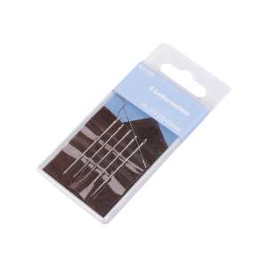 5 db-os bőrtű szett 34/5-ös méretben (39-43 mm) átlátszó műanyag csomagolásban - Kézi varrótű