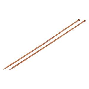 Chrysalis Bamboo Knitting Needles, 4.5mm, 35cm, Straight - Art & Craft
