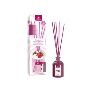 Cristalinas Strawberry & Cream 0% Alcohol Room Diffuser, 30 ml, 4 weeks - Scented Stick