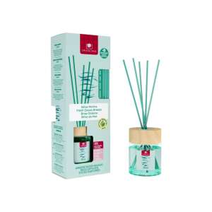 Cristalinas 35ml reed diffuser with wooden lid and 5 rattan sticks, fresh ocean breeze scent - Scented Stick