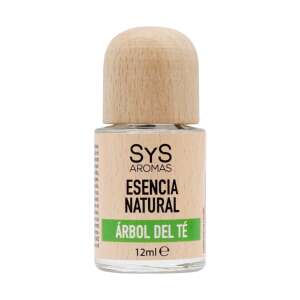 Ulei esențial de arbore de ceai SYS Aromas, 12ml, natural, pur, organic, aromaterapie, difuzor, pentru relaxare, ameliorarea stresului, bună dispoziție, imunitate, antibacterian, antifungic, antiseptic, vindecător, forță, convingere, încredere în sine - Laboratorio SyS