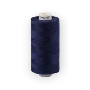 Dark blue polyester sewing thread spool, 0.5 mm, 200m - Art & Craft