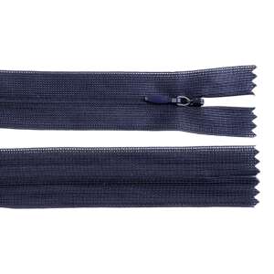 35 cm dark blue concealed zipper, invisible zipper, for sewing clothes, dresses, skirts, jackets - Art & Craft