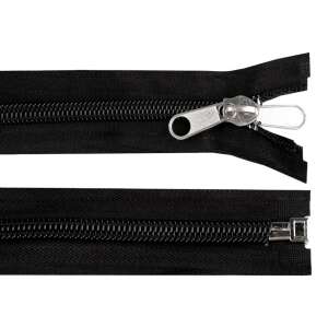 Chrysalis 150cm black zipper with double puller - Art & Craft