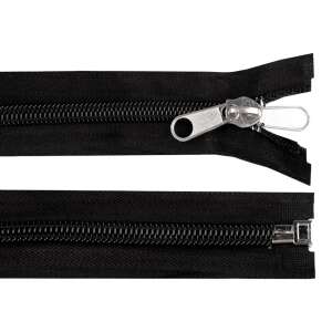 Chrysalis 250cm black zipper with double puller - Art & Craft