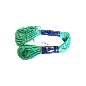 Mouline embroidery floss, 8 meters, ash green, ash green - Art & Craft