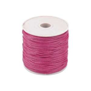 Chrysalis 1 mm waxed cotton cord, raspberry pink, 20 m spool - Monofilament Line