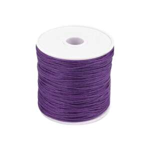 Chrysalis 1 mm waxed cotton cord, purple, 20 m spool - Sport & Leisure