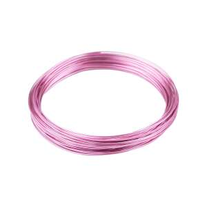 Pink aluminum wire, 1 mm diameter, 10 m long - Art & Craft