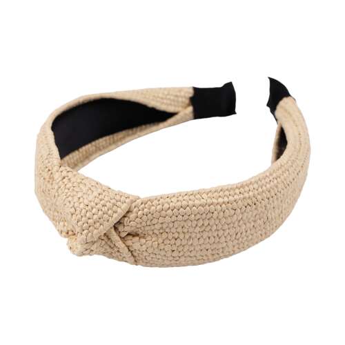 Boho Csomós Fejpánt - Fonott, 4 cm