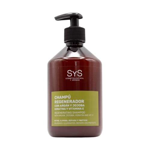Laboratorio SyS Regeneráló Hajsampon - Argán, Jojoba, Keratin - 500 ml