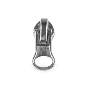Silver zipper slider for 7mm waterproof zipper - Zipper