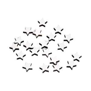 20 pack of 10mm white wooden stars for crafting - Art & Craft