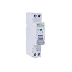 Noark 20A P+N differential circuit breaker with B tripping curve, 1 module, AC type, 30mA, 4.5kA - Circuit breaker