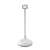 V-TAC LED table lamp with wireless charging, front view, white