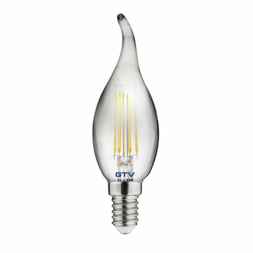 GTV Vintage Smoky LED Bulb E14 4W, decorative candle light bulb