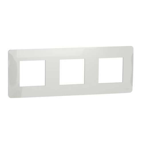 Schneider New Unica 6-module frame, white, IP20, 3x2