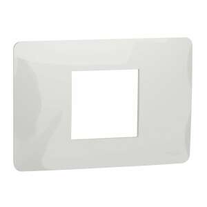 Schneider New Unique white frame for 2 modules, supports 3 modules, IP20 - Light switch frame