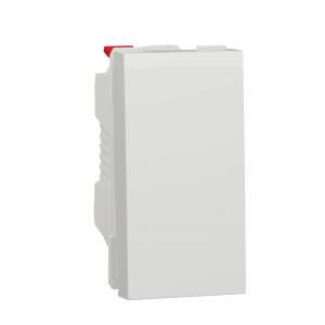 Schneider New Unique 1-module white light switch, 10A, IP20 - Light Switch
