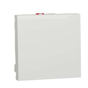 Schneider Noua Unica 2-module light switch, white - Light Switch