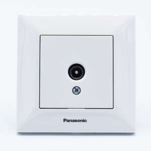 Panasonic Arkedia TV connector, white - Socket & Outlet
