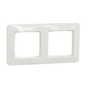 Schneider Sedna Design double frame for electrical modules, white, IP20 - Light switch frame