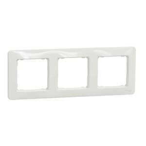 Schneider Sedna Design triple frame for electrical modules, white, IP20 - Light switch frame