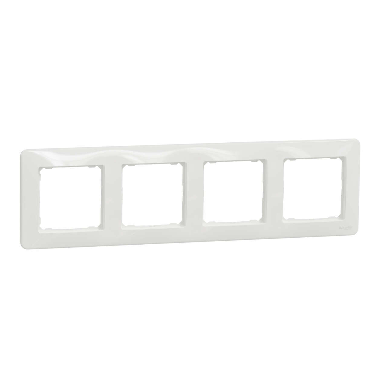 Schneider Sedna Design Frame 4 modules IP20, white