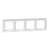 Schneider Sedna Design 4-module frame, white, IP20