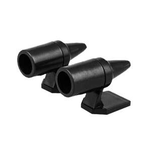 4Cars Acoustic Animal Alarm, 2 pack, black, car safety, wildlife deterrent - Wild animal deterrent