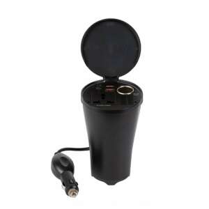 150W Car Inverter with 2 USB Ports and AC Outlet - Car inverter