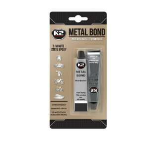 K2 Metal Bond 5-Minute Steel Epoxy, two-part adhesive for metal, 56g - K2